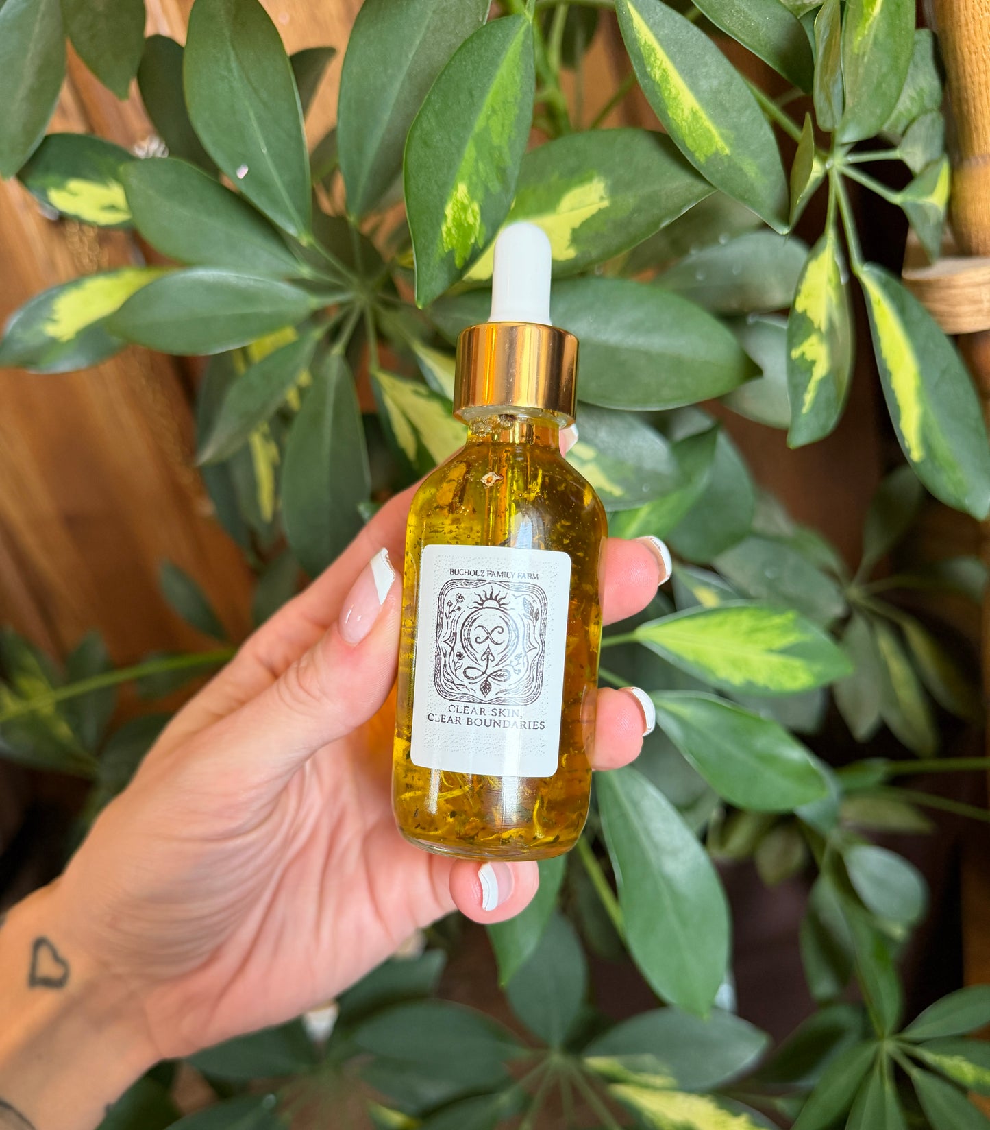 Clear Skin, Clear Boundaries Spelled Facial Oil