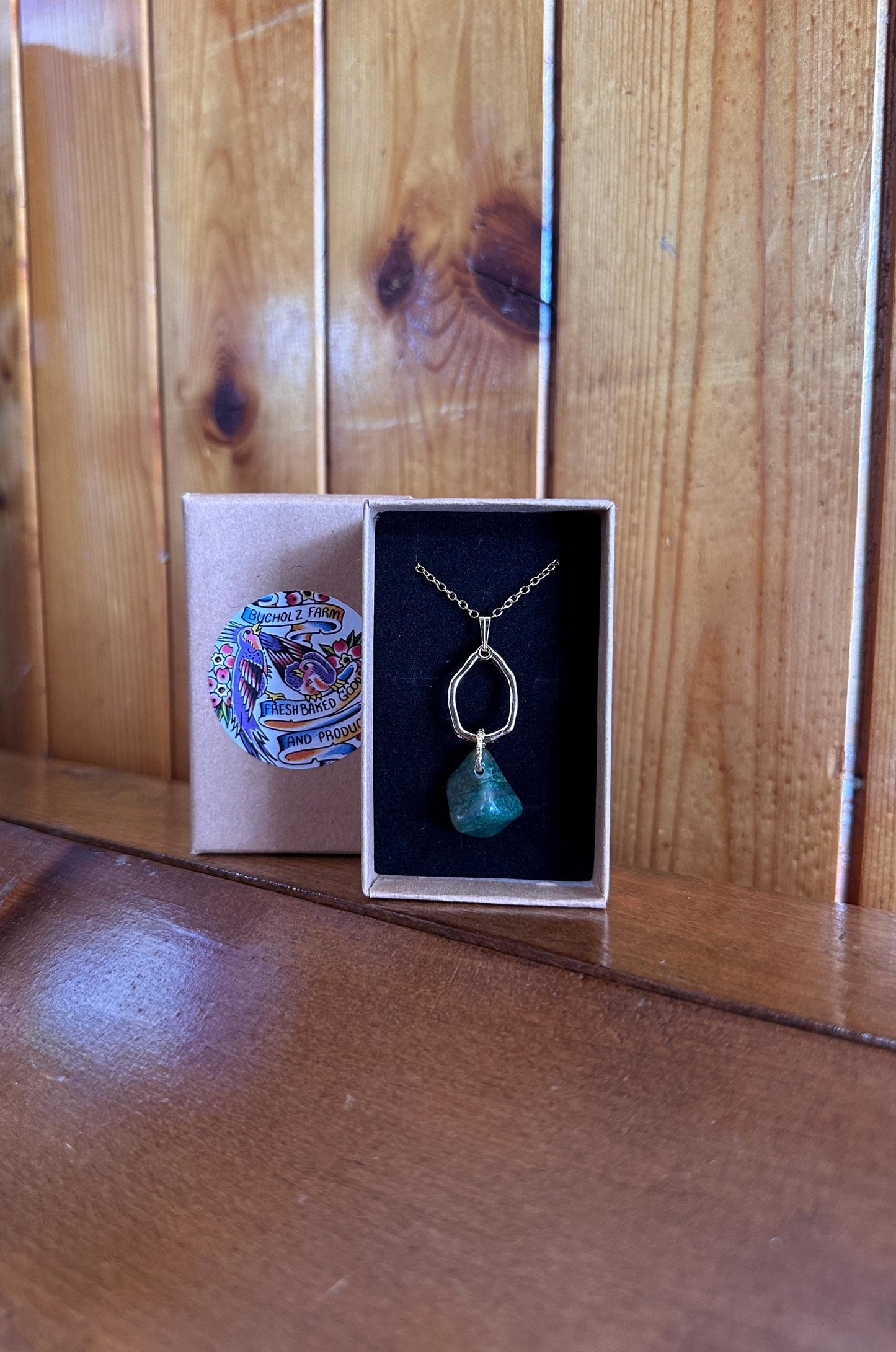 Dark Green Aventurine Necklace