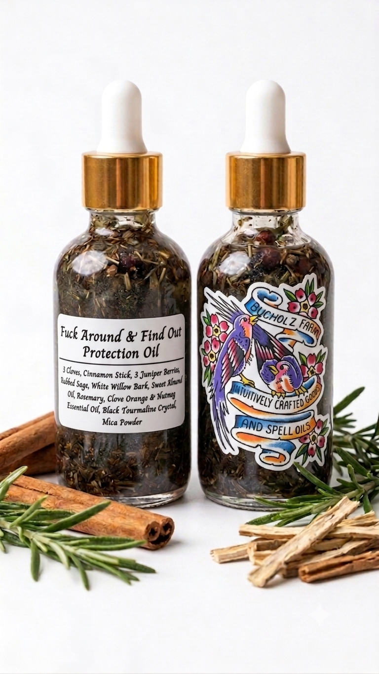 Fuck Around & Find Out - Protection Spell Oil