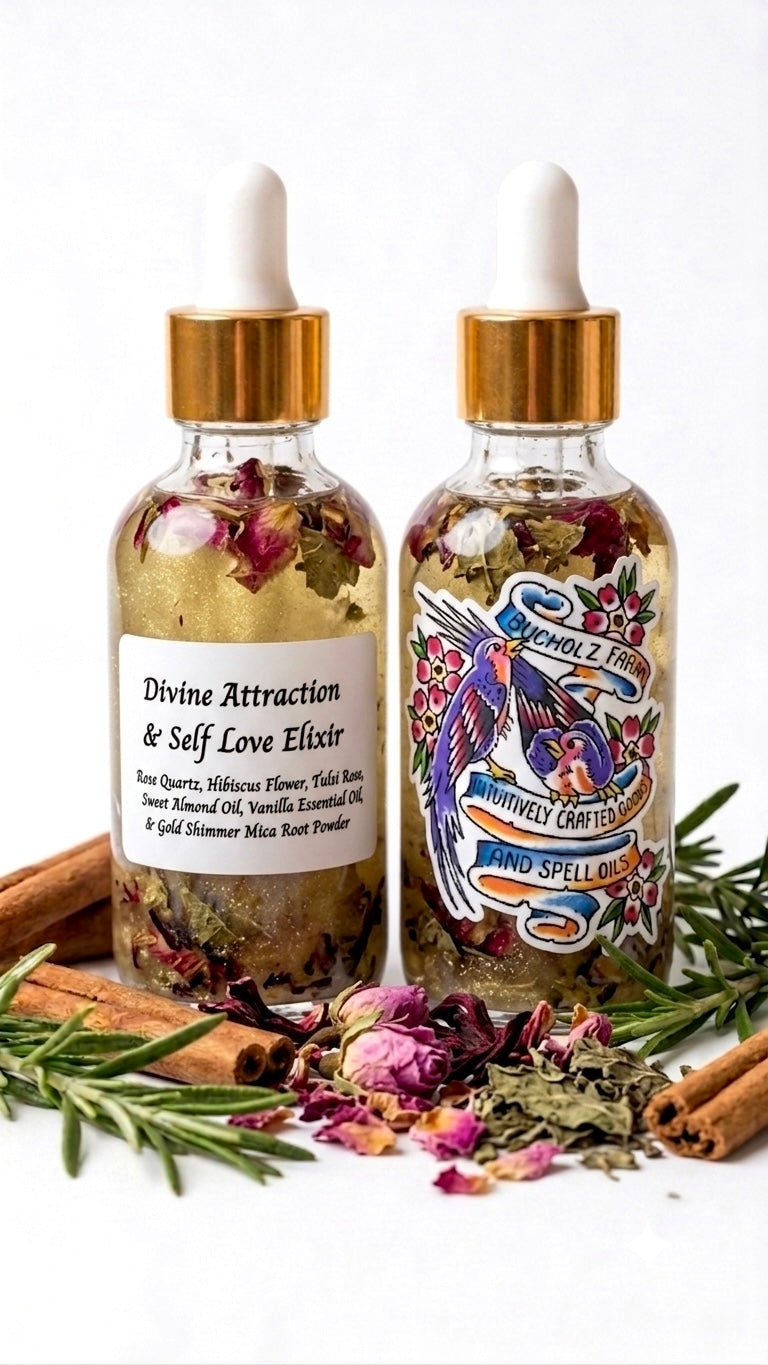 Divine Attraction & Self Love - Spell Oil