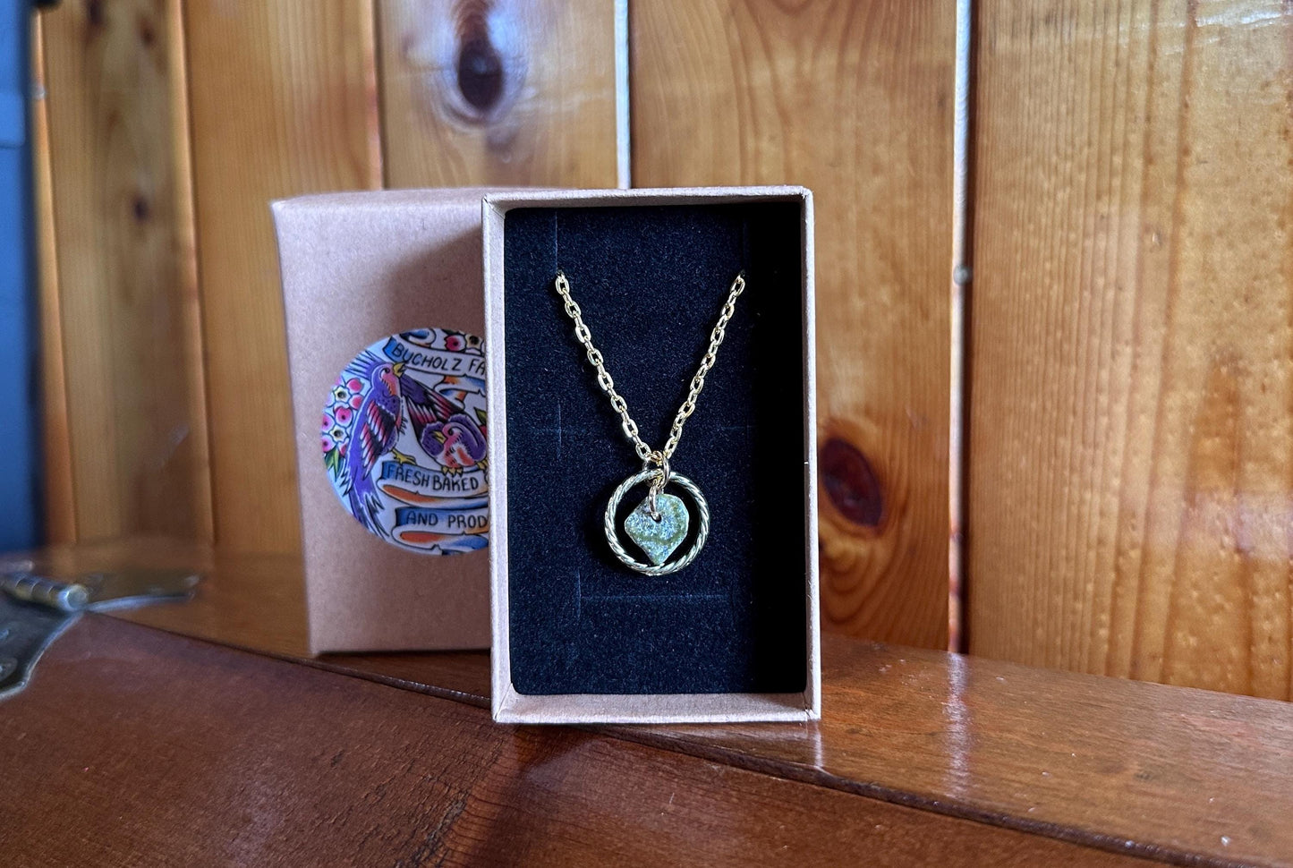 Unakite Gemstone Necklace