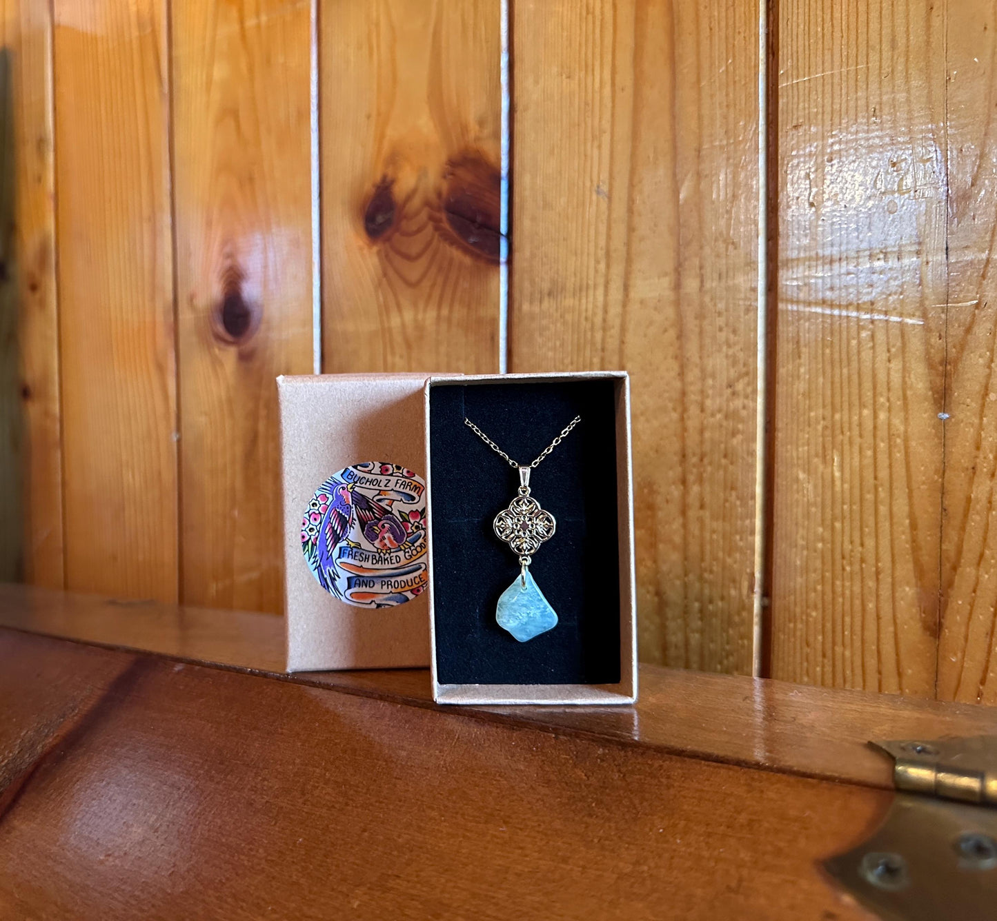 Prehnite “Stone of Prophecy” Necklace