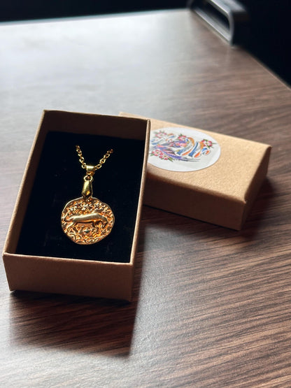 Taurus Zodiac Pendant Necklace