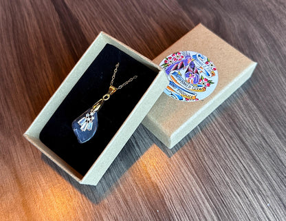 Adorned Sodalite Necklace
