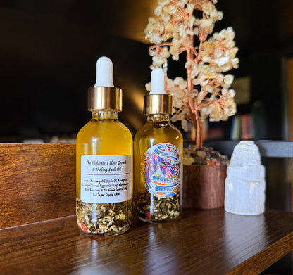 The Alchemists Hair Growth & Veiling Spell Oil 2oz