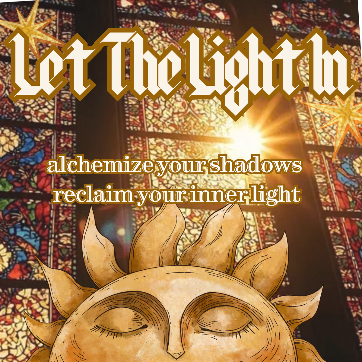 Let The Light In Spell Oil - Transmute & Alchemize Your Shadows