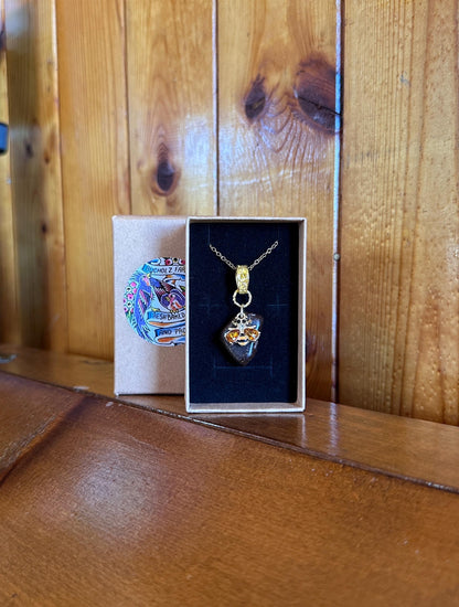 Bronzite Bee Empowerment Necklace