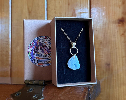 Rainbow Moonstone Necklace
