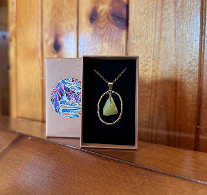 Crème Brûlée Serpentine Necklace
