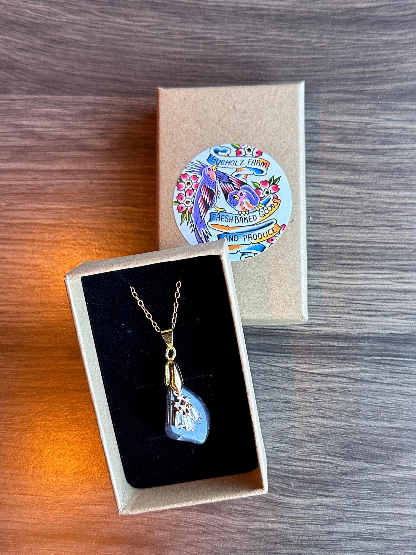 Adorned Sodalite Necklace