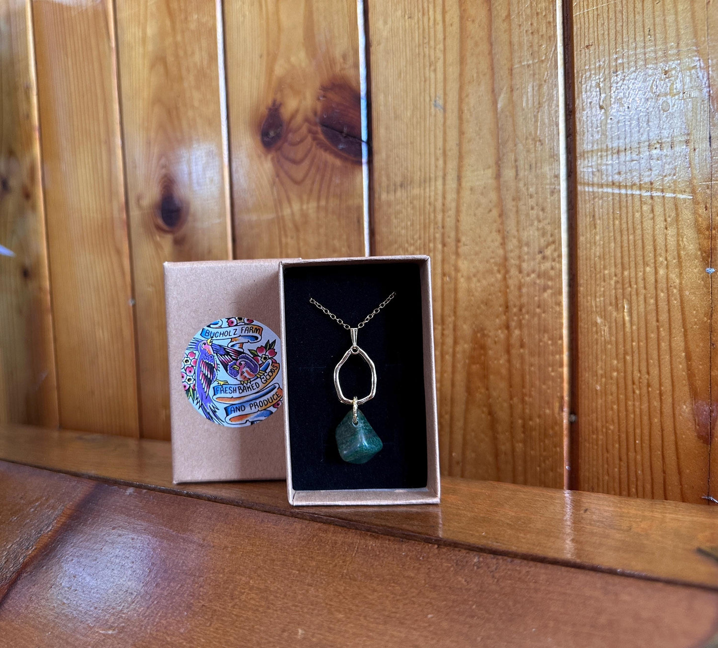 Dark Green Aventurine Necklace