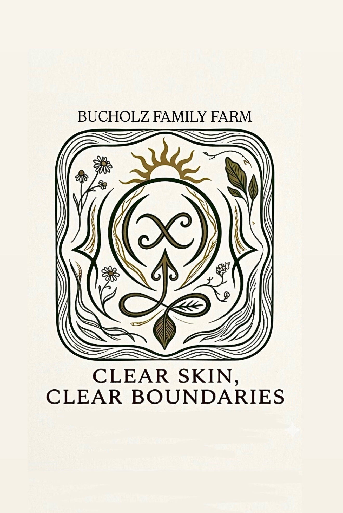 Clear Skin, Clear Boundaries Spelled Facial Oil