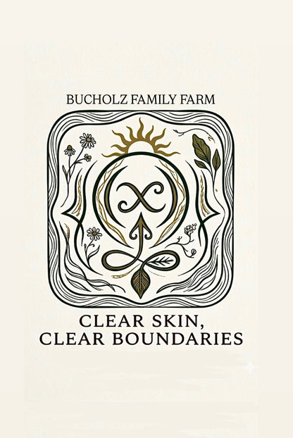 Clear Skin, Clear Boundaries Spelled Facial Oil