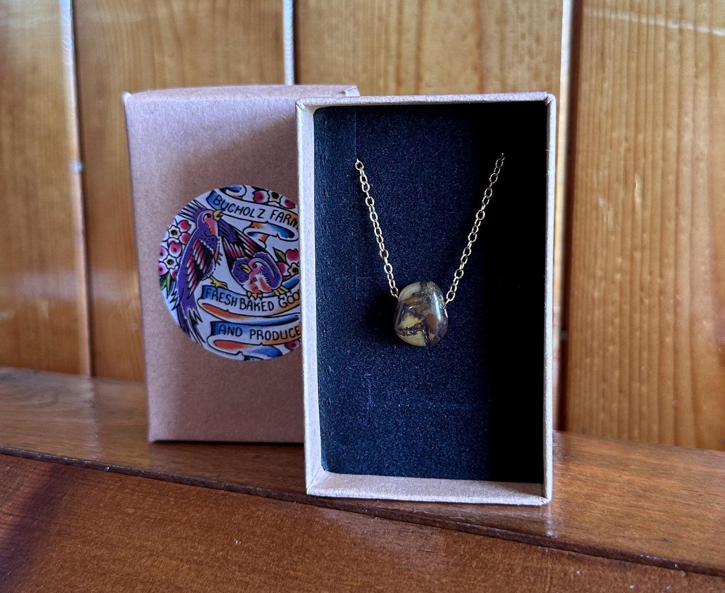 Mookaite Jasper Dainty Necklace