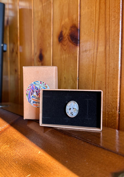 Rainbow Moonstone Stainless Steel Silver Adjustable Ring