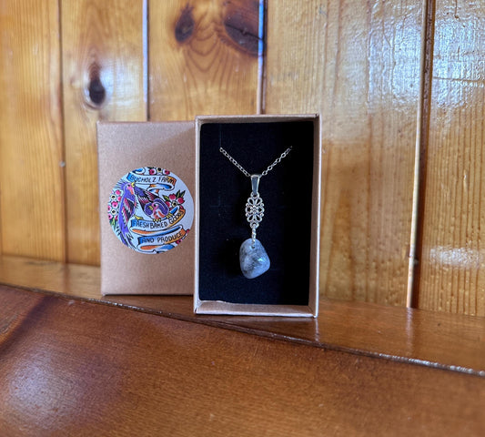 Witches Finger Quartz Necklace