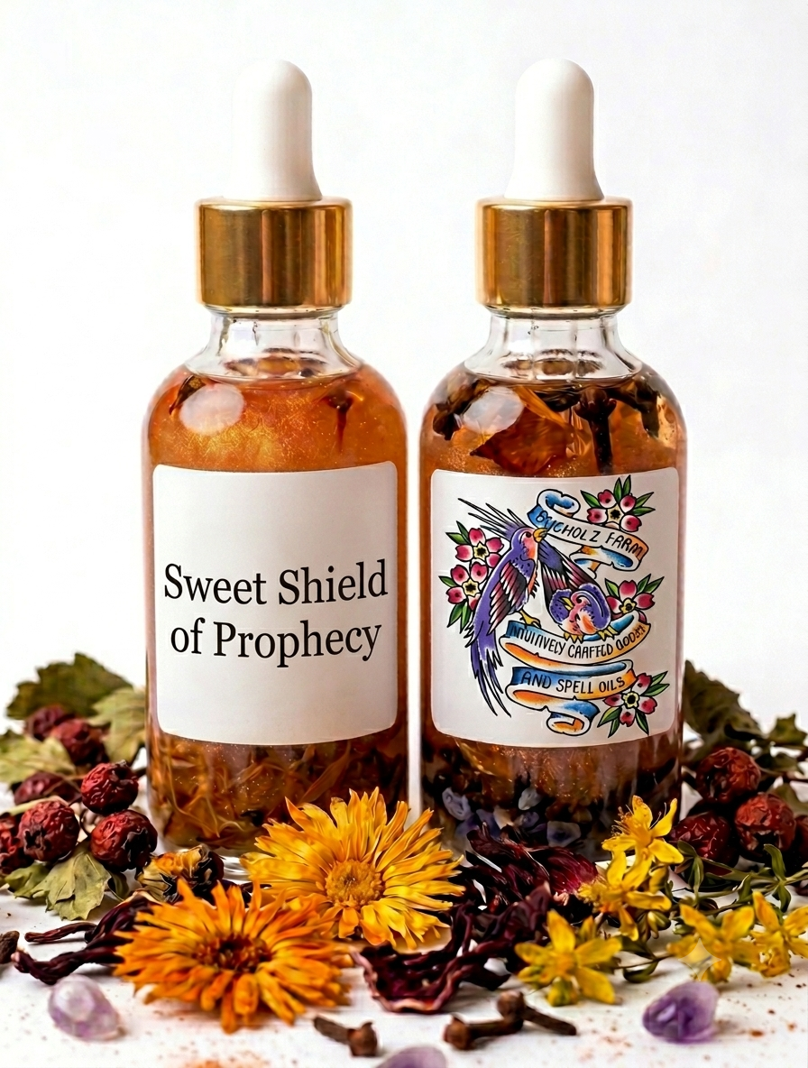 Sweet Shield of Prophecy Spell Oil
