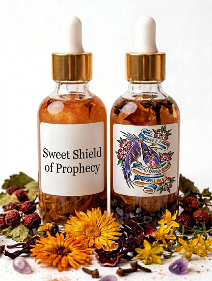 Sweet Shield of Prophecy Spell Oil
