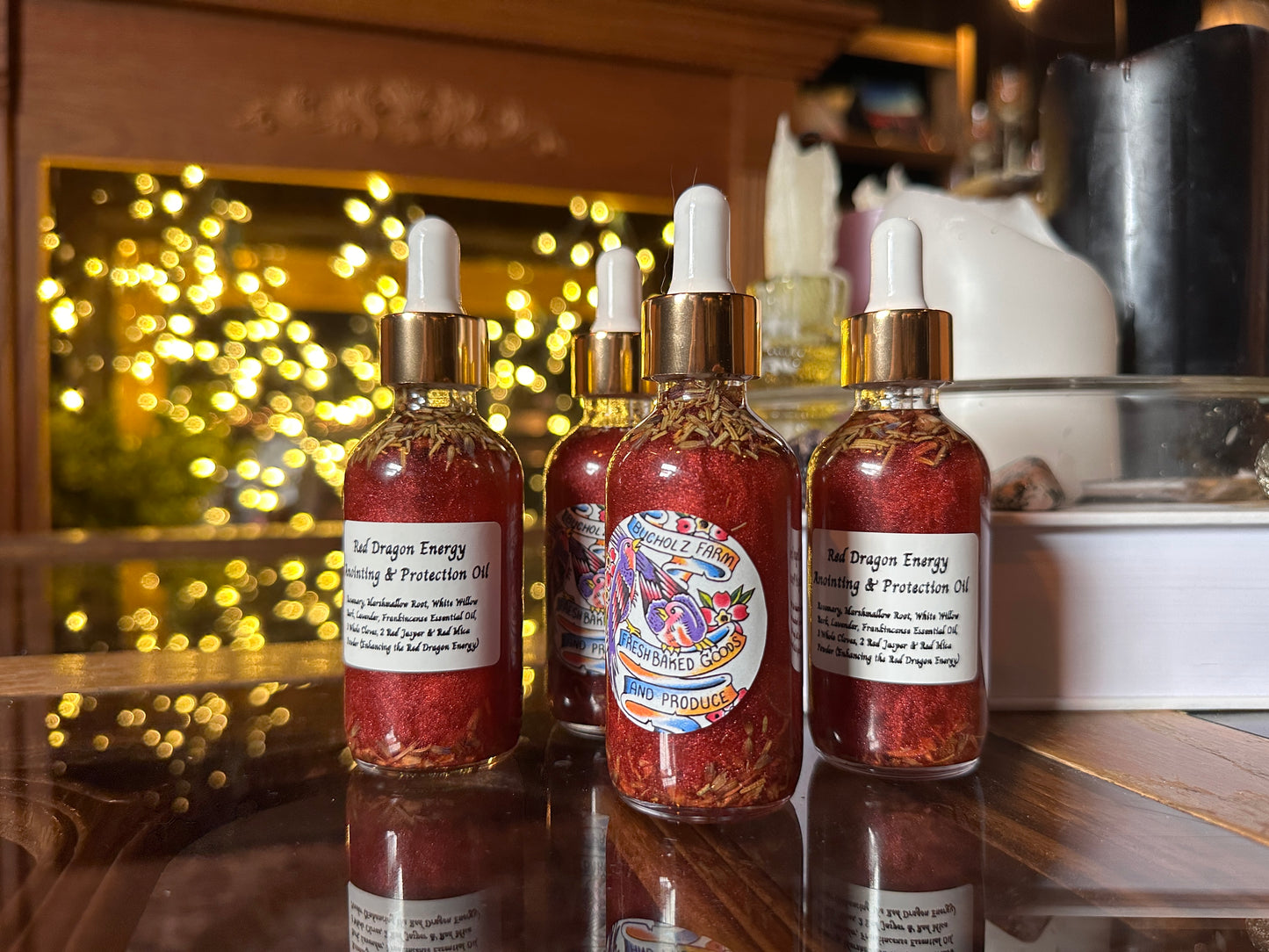 Red Dragon Energy - Anointing & Protection Spell Oil