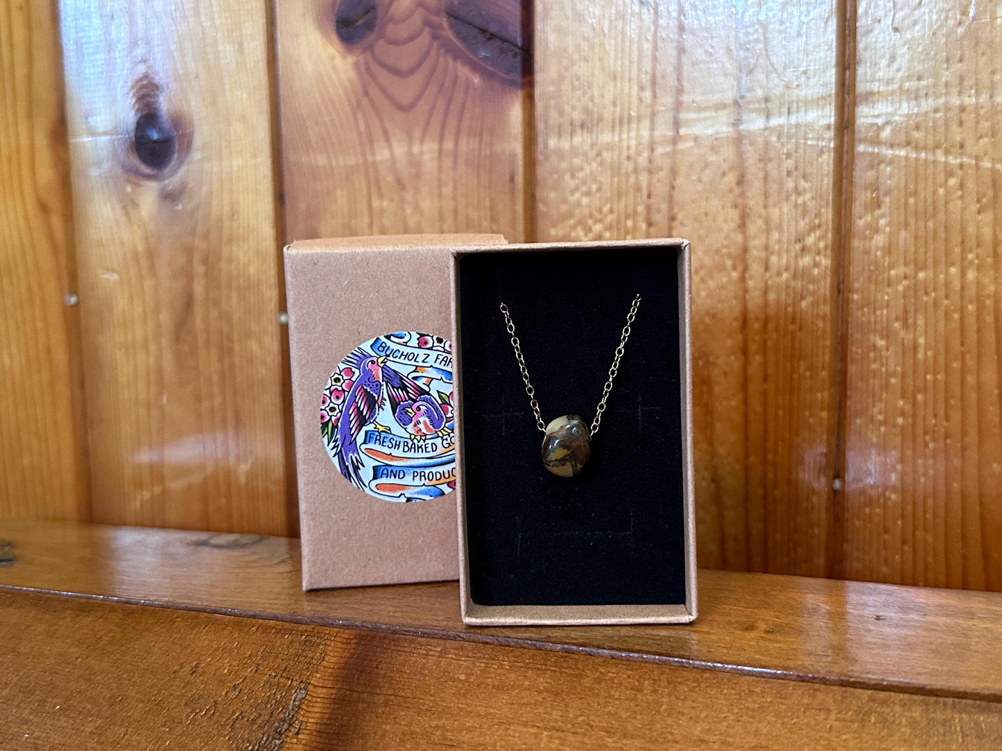 Mookaite Jasper Dainty Necklace