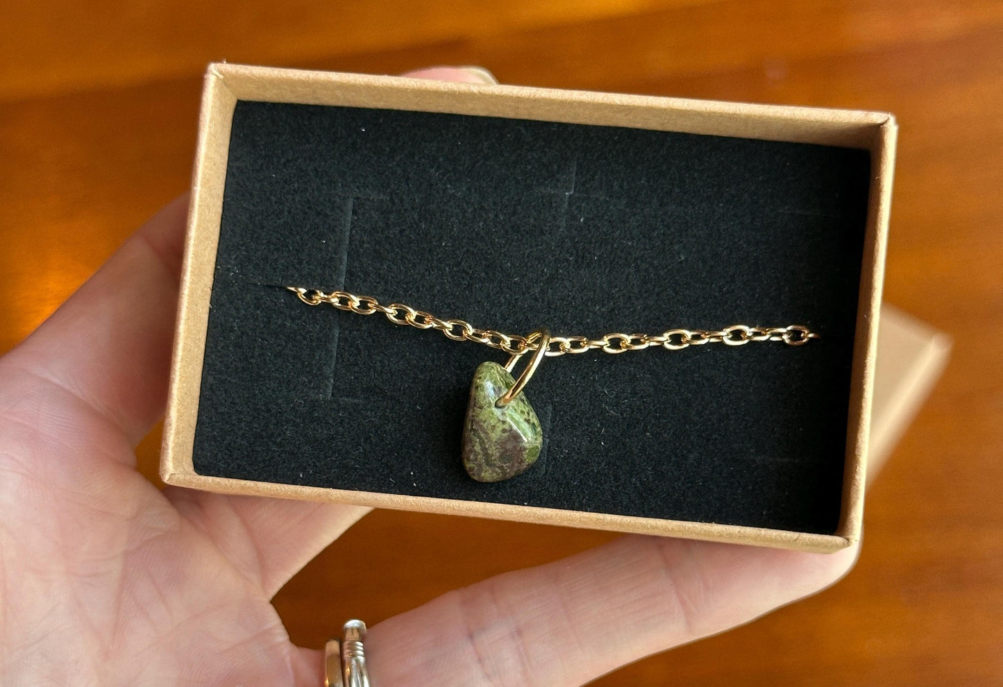 Epidote Crystal Bracelet: Healing, Growth, Abundance