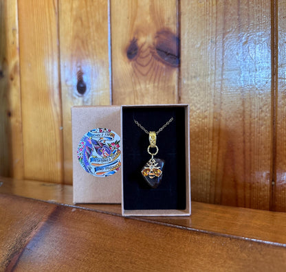 Bronzite Bee Empowerment Necklace