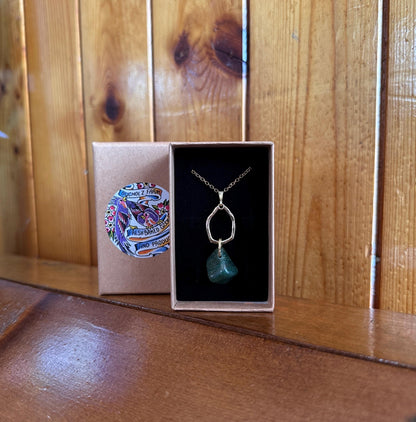 Dark Green Aventurine Necklace