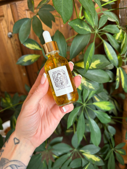 Clear Skin, Clear Boundaries Spelled Facial Oil