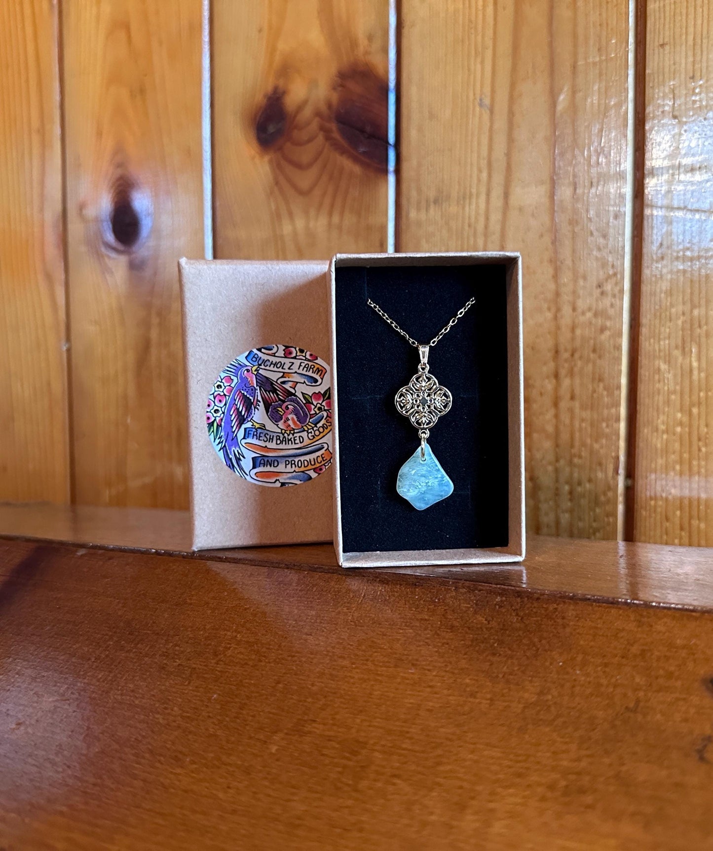 Prehnite “Stone of Prophecy” Necklace