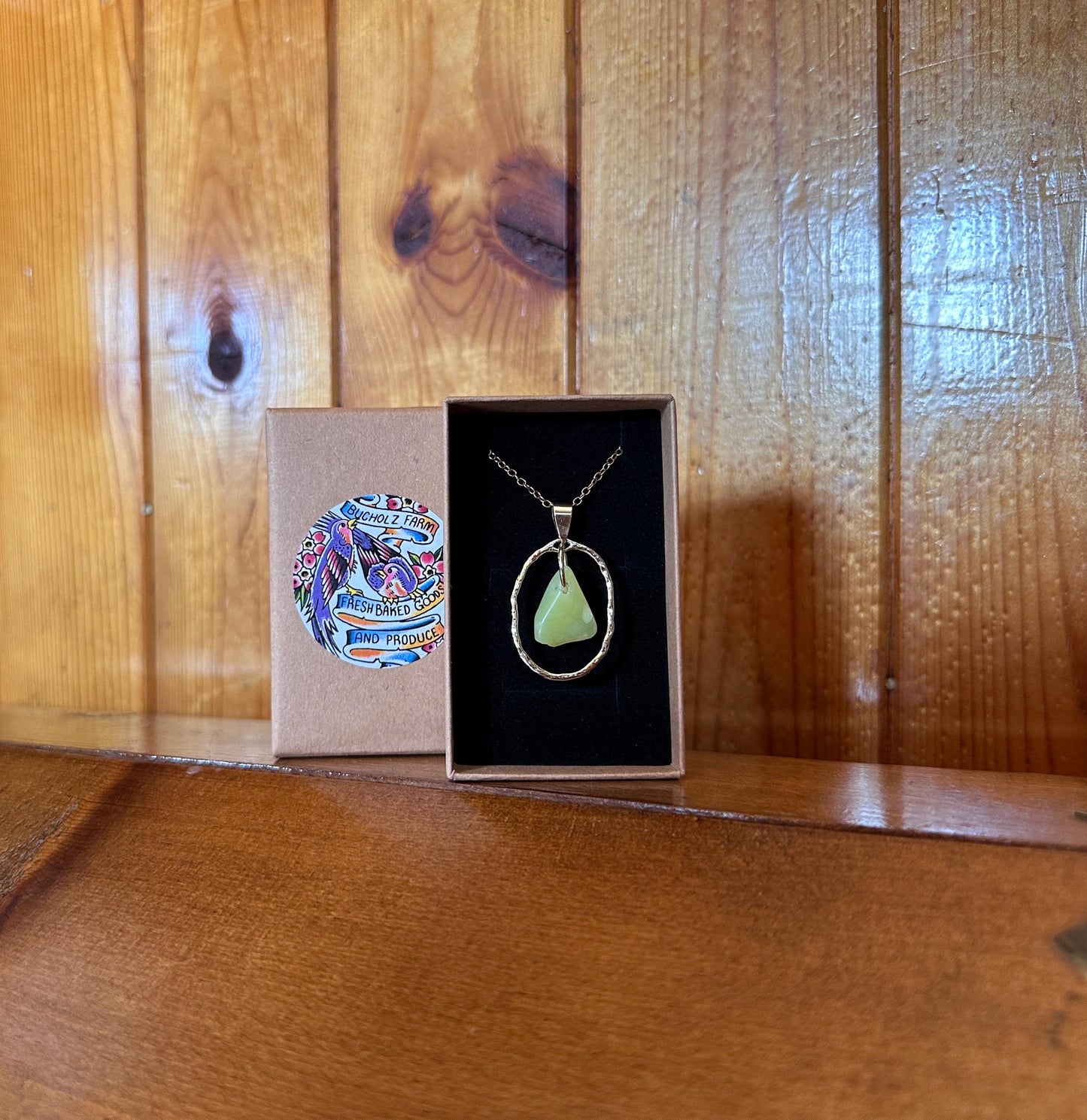 Crème Brûlée Serpentine Necklace