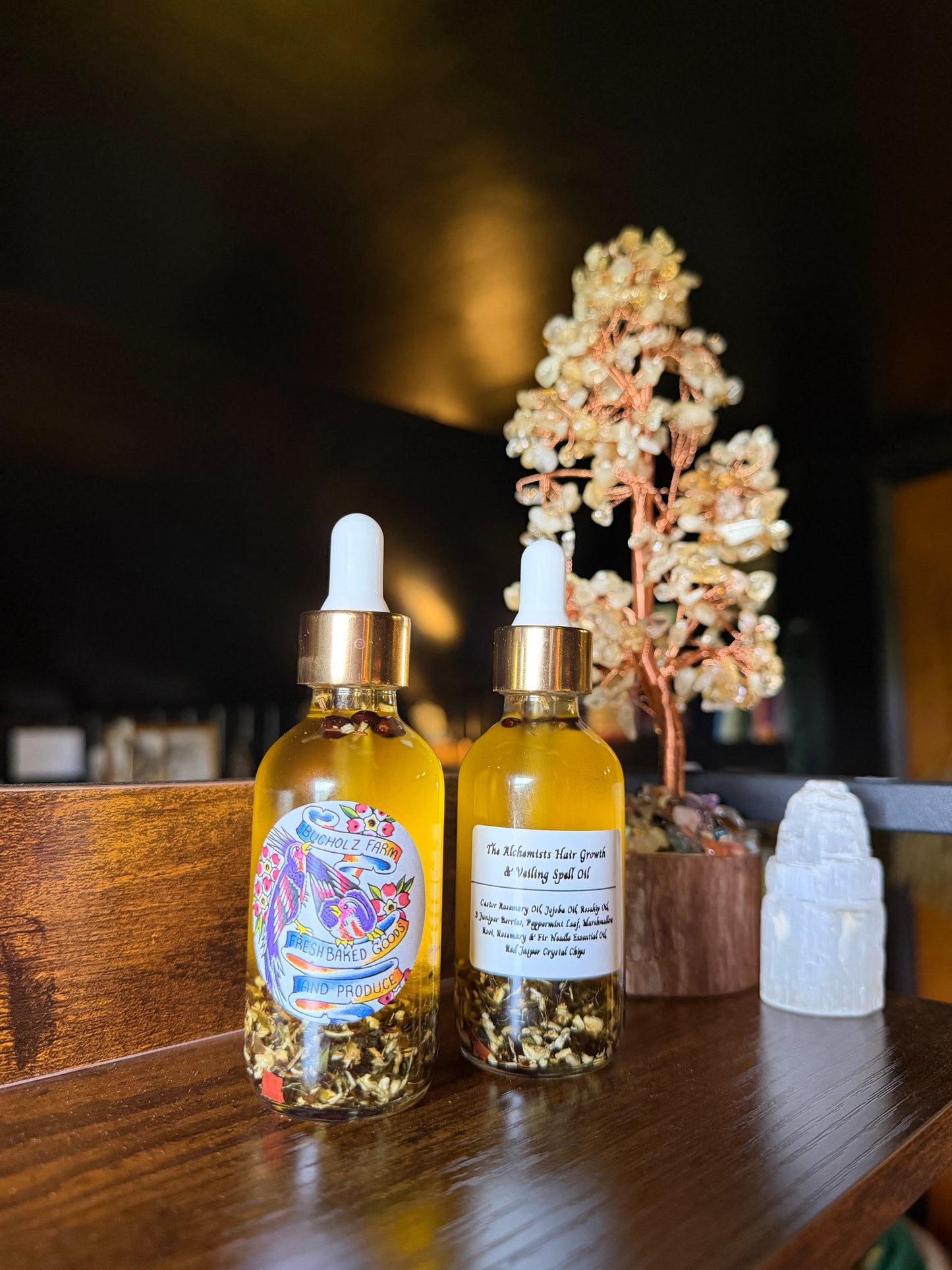 The Alchemists Hair Growth & Veiling Spell Oil 2oz