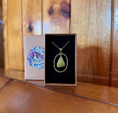 Crème Brûlée Serpentine Necklace