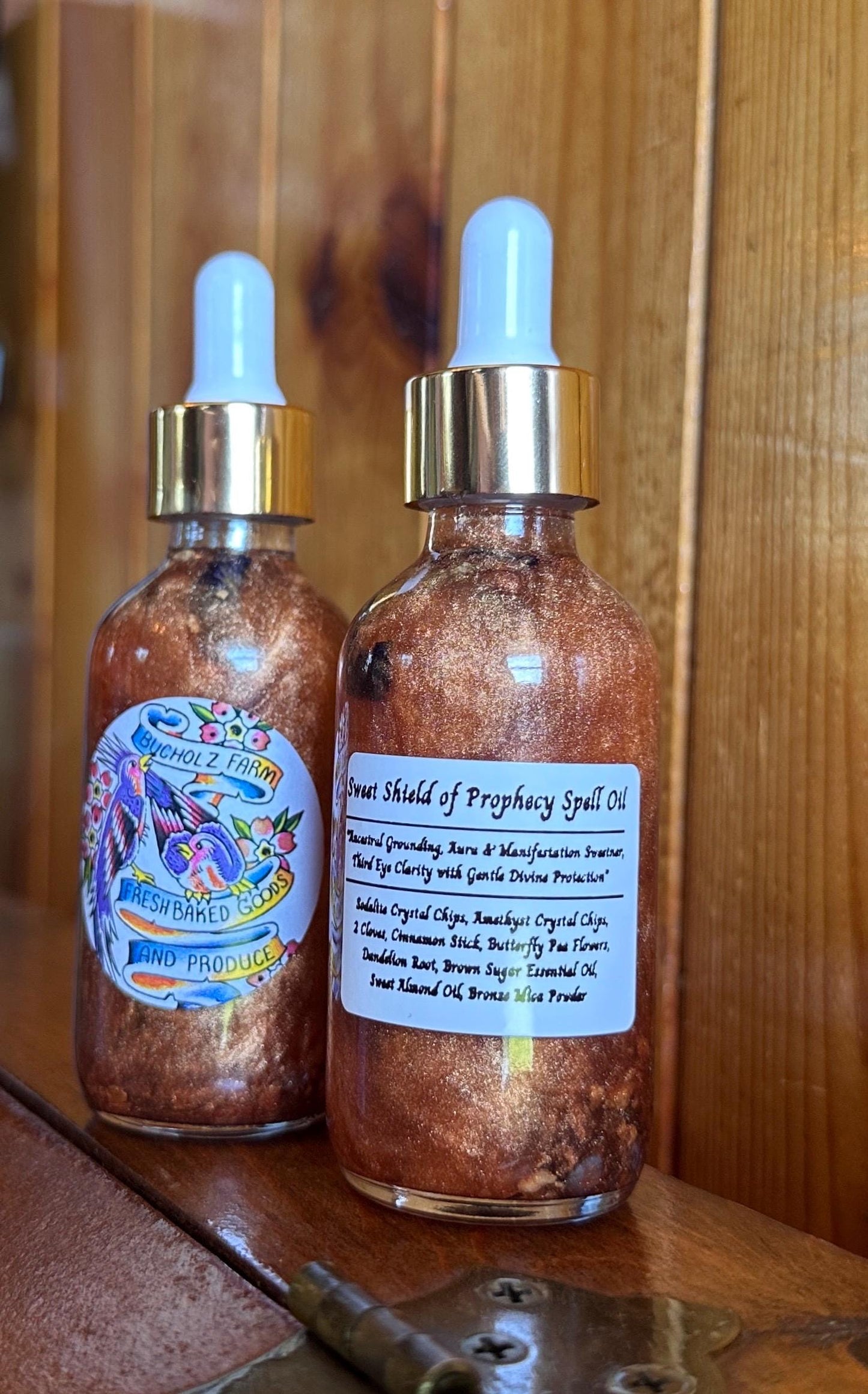Sweet Shield of Prophecy Spell Oil 2oz