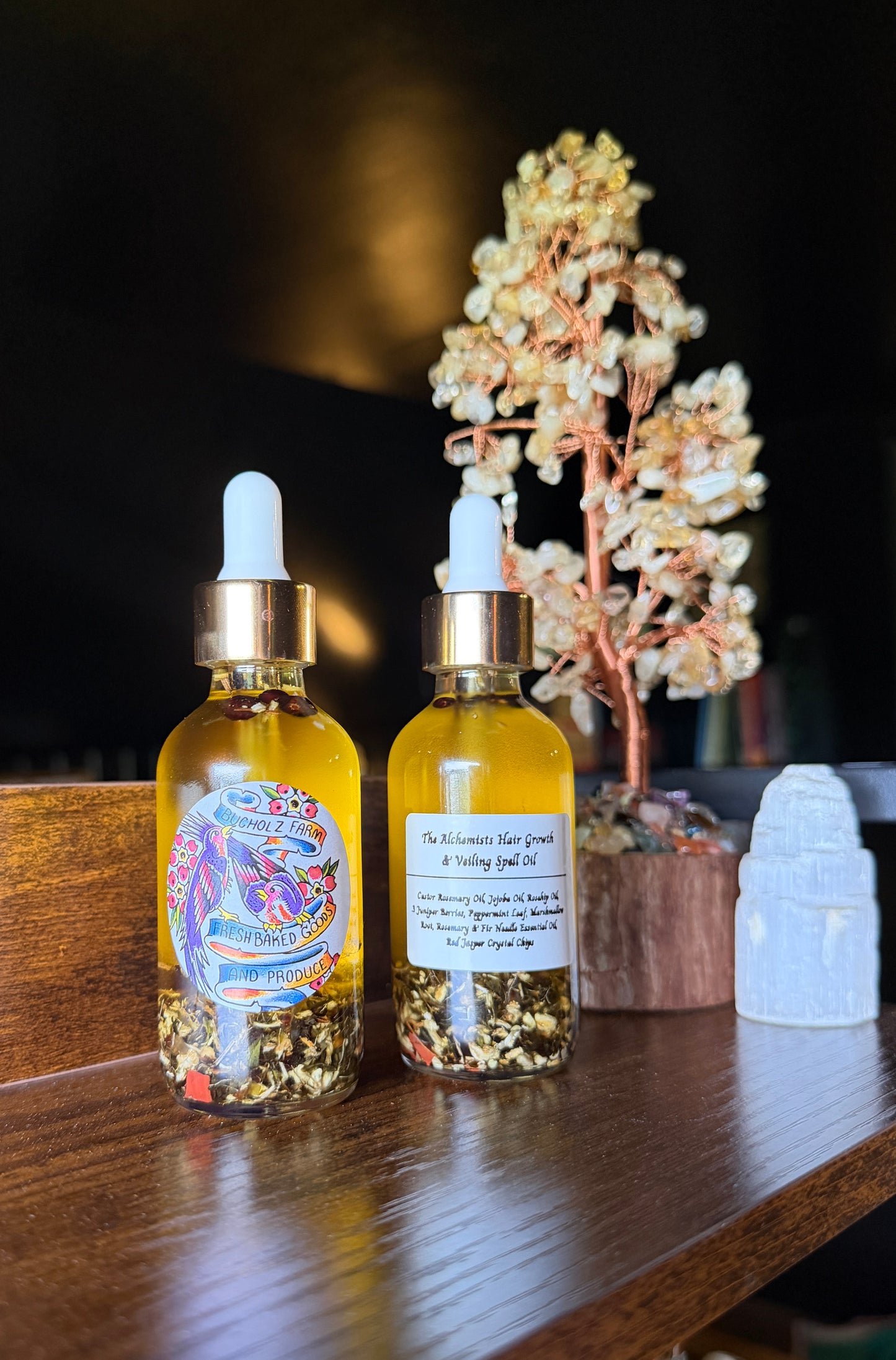 The Alchemists Hair Growth & Veiling Spell Oil 2oz