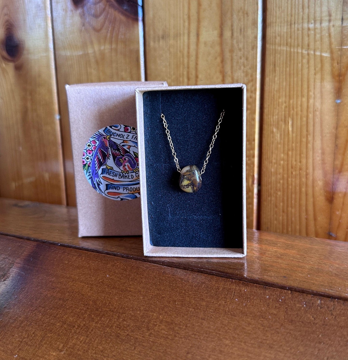 Mookaite Jasper Dainty Necklace
