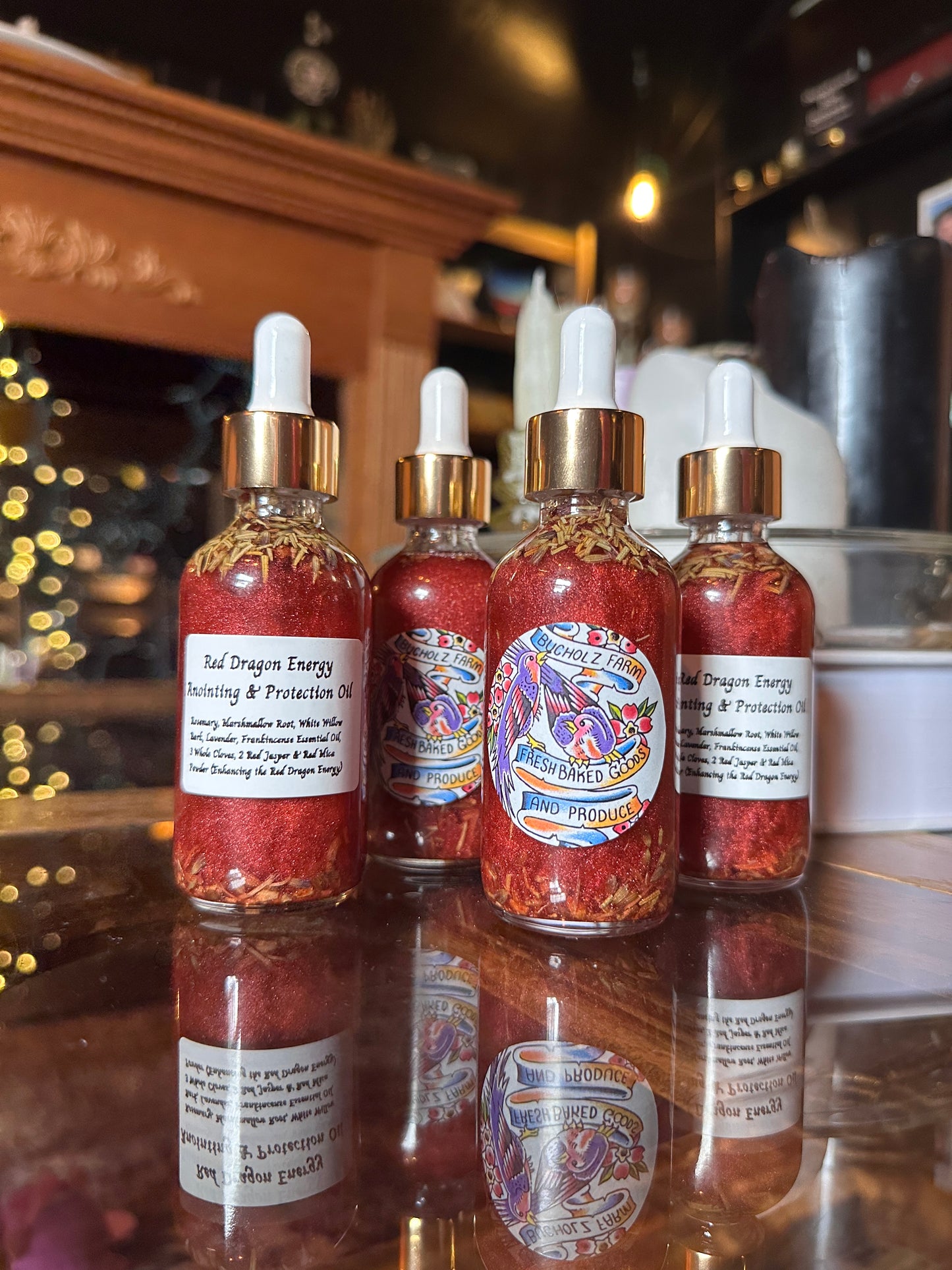 Red Dragon Energy - Anointing & Protection Spell Oil