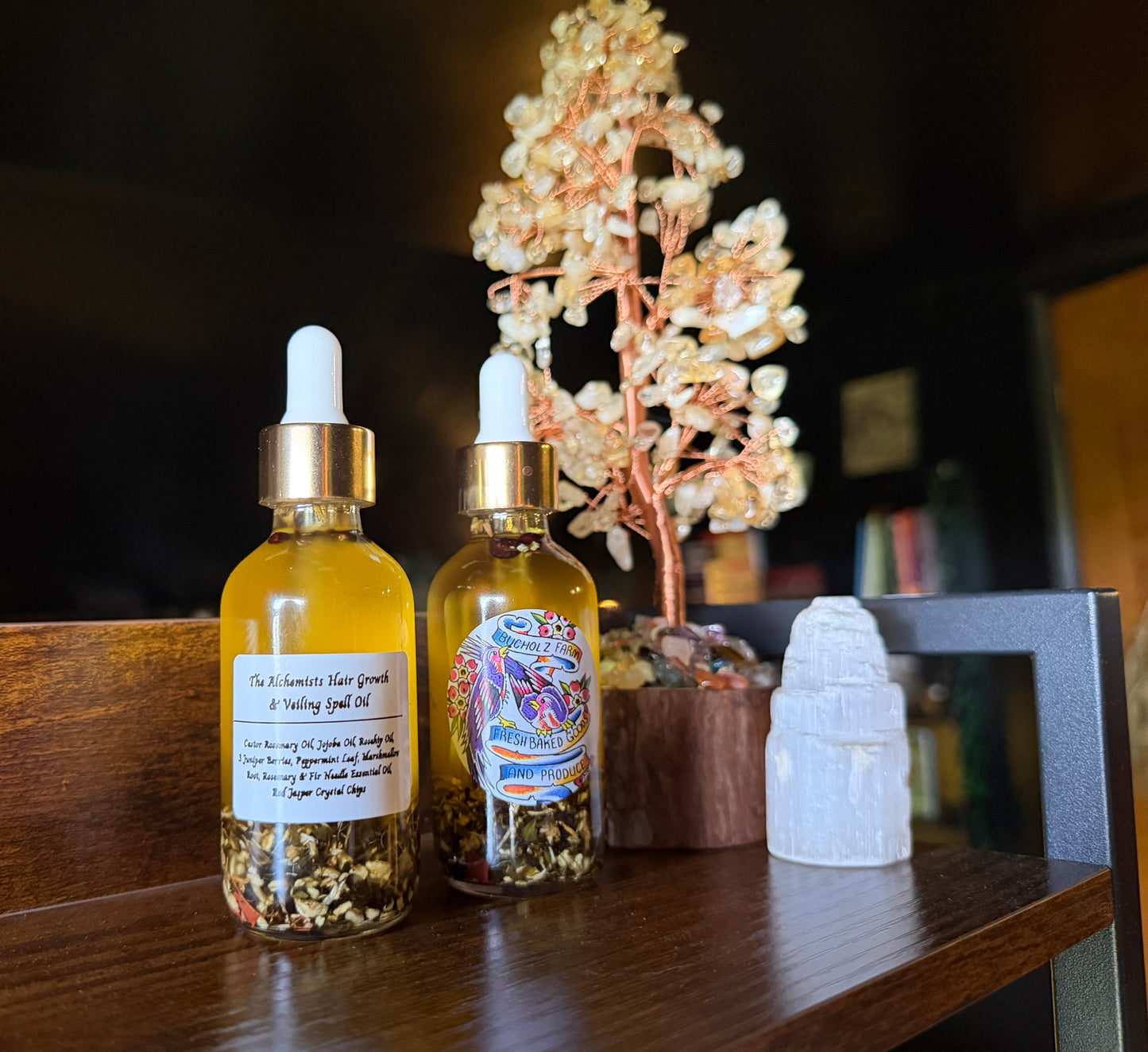 The Alchemists Hair Growth & Veiling Spell Oil 2oz