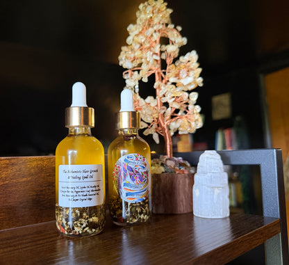 The Alchemists Hair Growth & Veiling Spell Oil 2oz