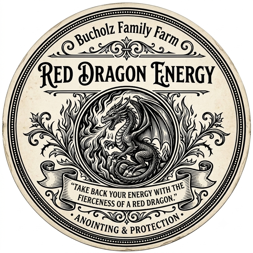 Red Dragon Energy - Anointing & Protection Spell Oil