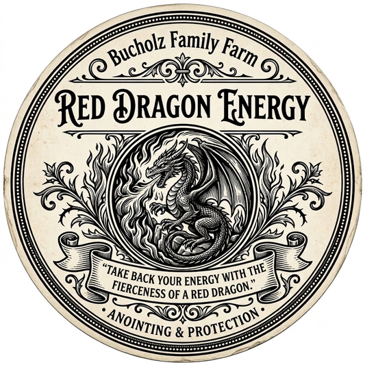 Red Dragon Energy - Anointing & Protection Spell Oil