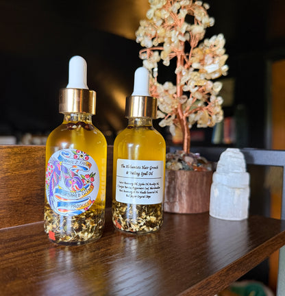 The Alchemists Hair Growth & Veiling Spell Oil 2oz