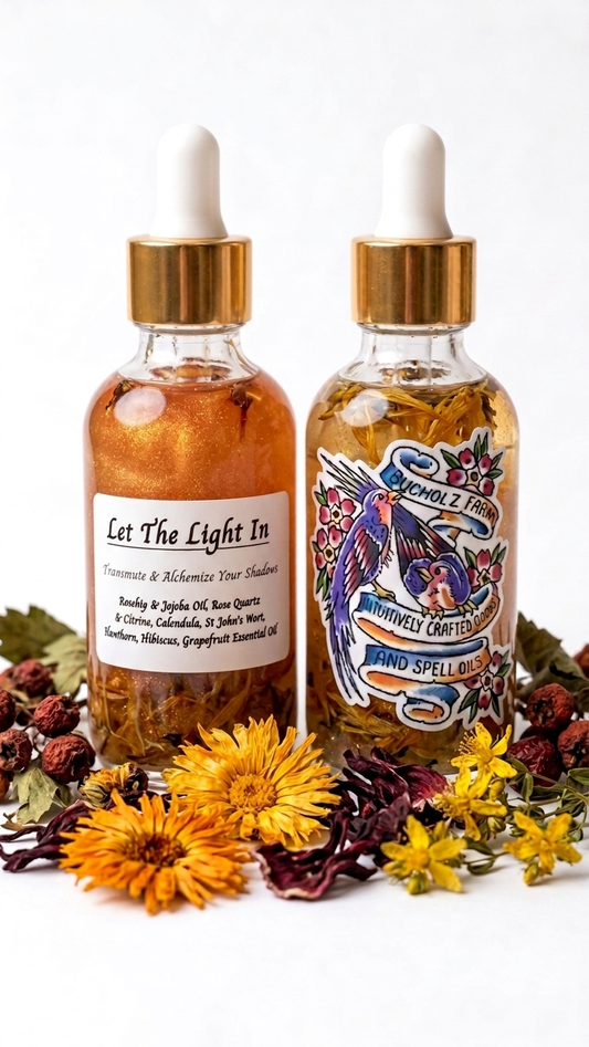 Let The Light In Spell Oil - Transmute & Alchemize Your Shadows