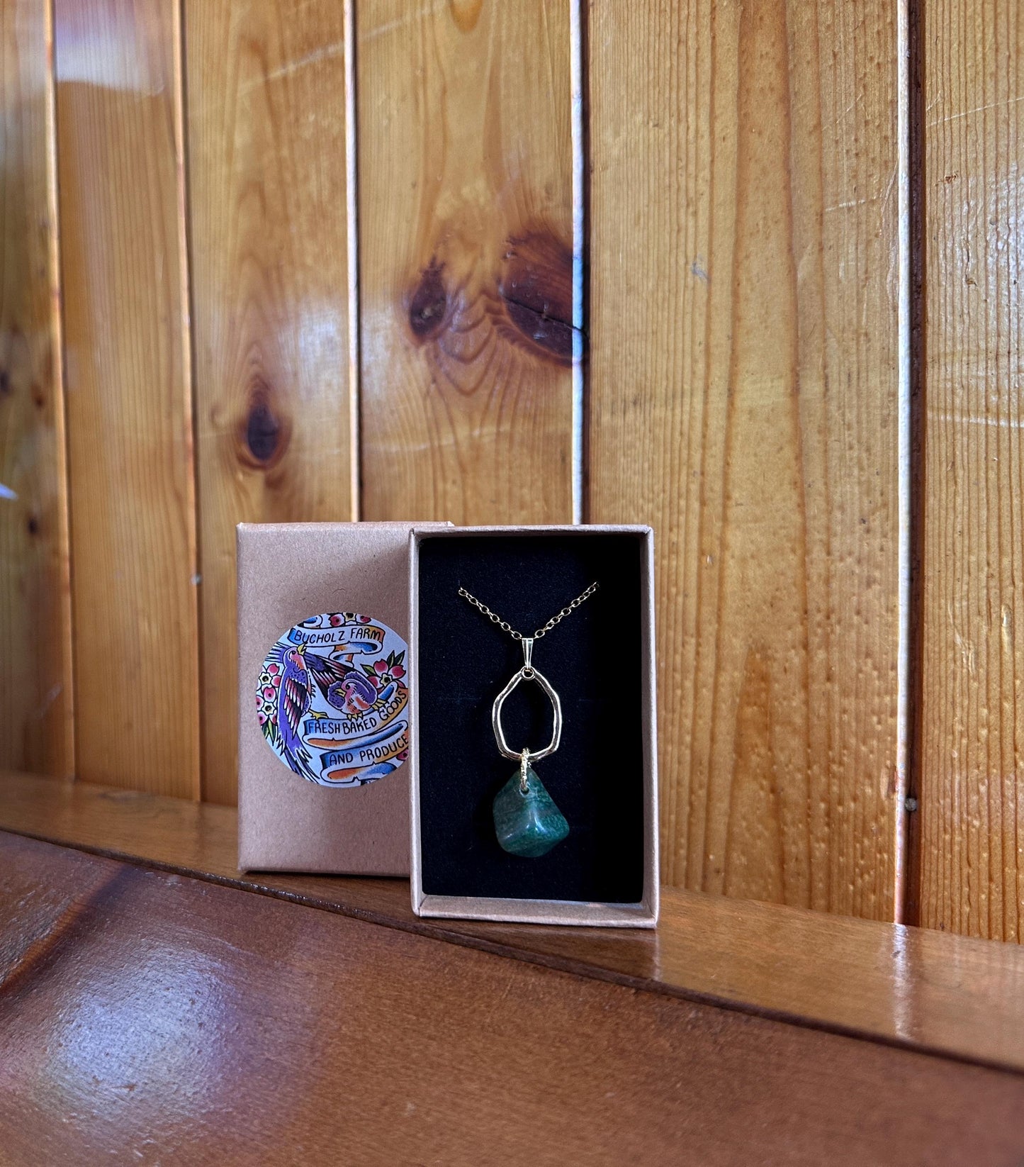 Dark Green Aventurine Necklace