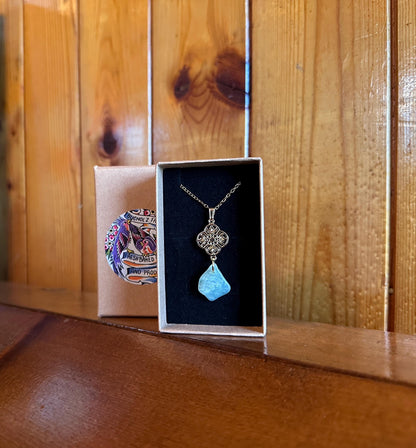 Prehnite “Stone of Prophecy” Necklace