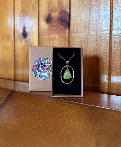 Crème Brûlée Serpentine Necklace