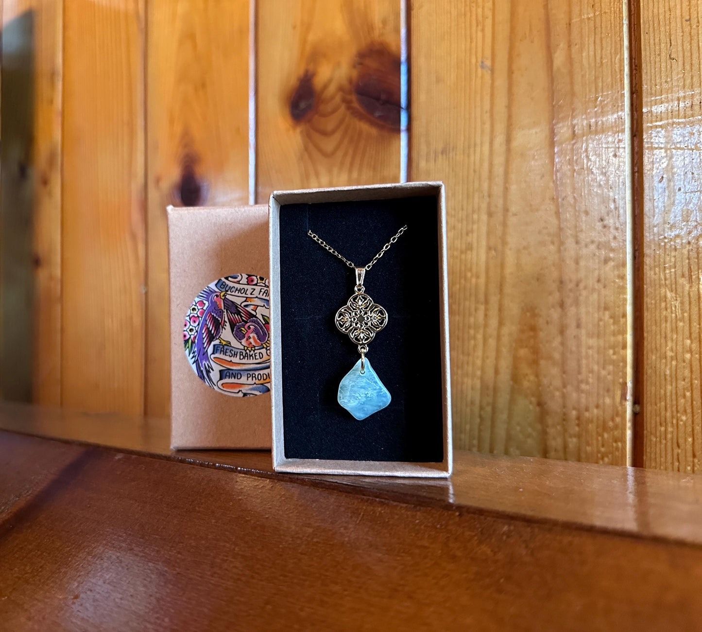 Prehnite “Stone of Prophecy” Necklace