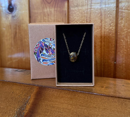 Mookaite Jasper Dainty Necklace