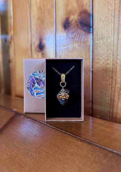 Bronzite Bee Empowerment Necklace